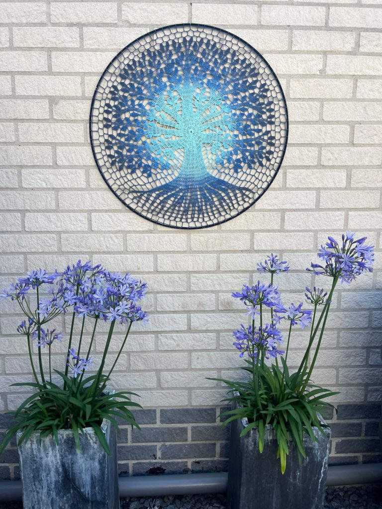 mandala tree of live patroon van CrochetbyLara.com